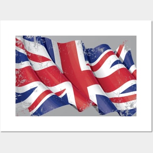 UK Flag Posters and Art